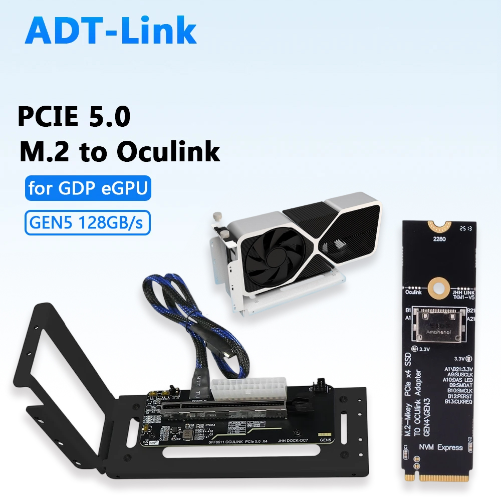 OCuLink EGPUドック PCIe 5.0 X4 GD - Oculink Gpu Dock Station のレビューと価格
