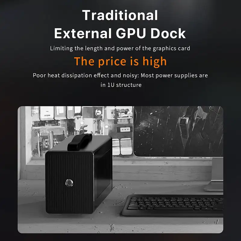PELADN Link S-2 グラフィックス カード ドッ - Oculink Gpu Dock Station のレビューと価格