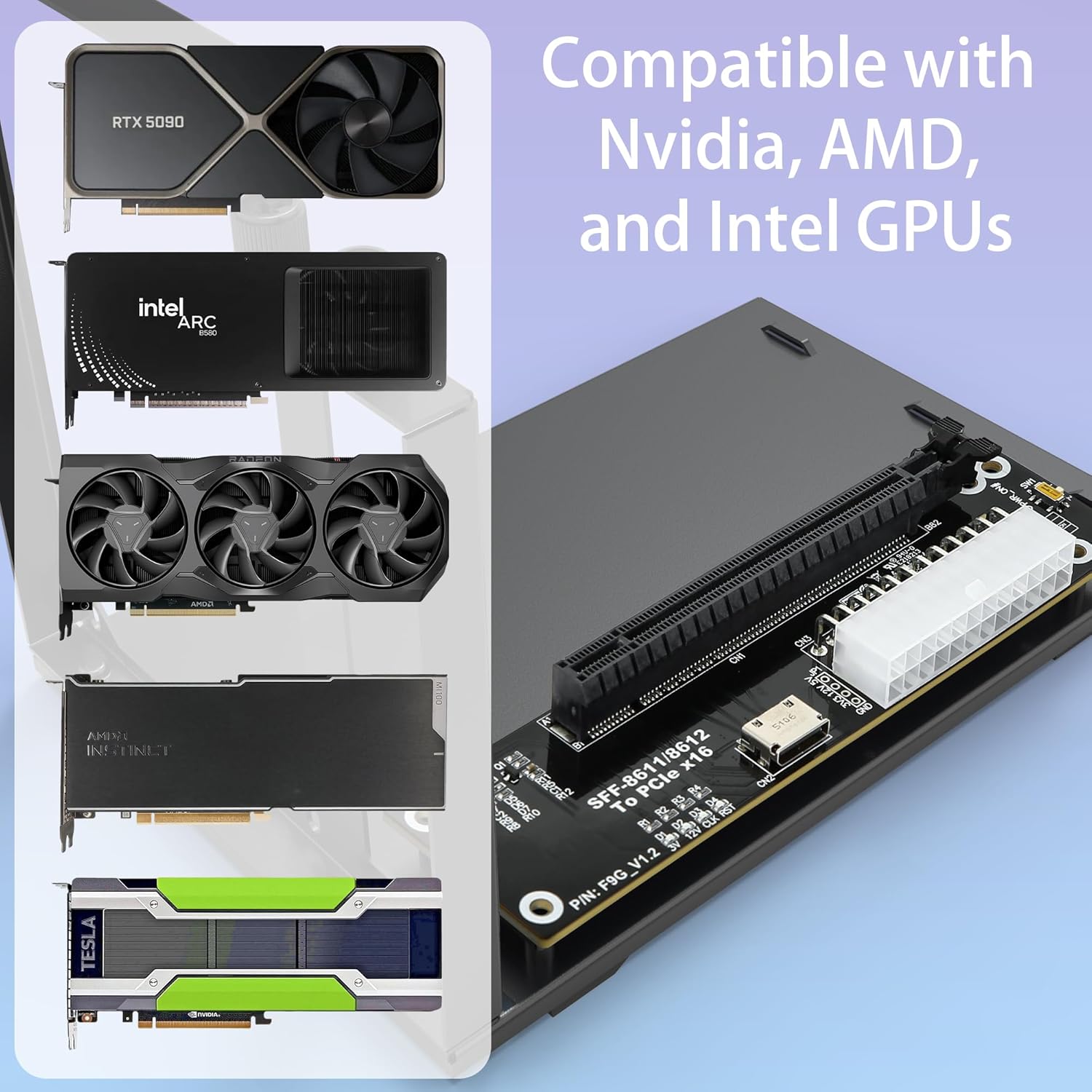 PCIe 4.0 X4 64Gbps EGPUドック（19. - Oculink Gpu Dock Station のレビューと価格