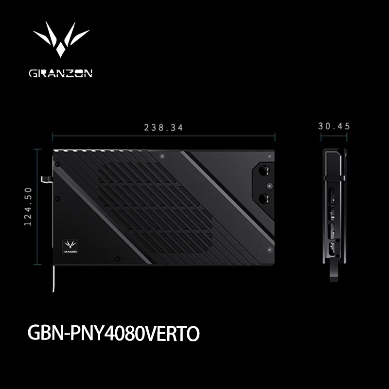 Granzon GBN-PNY4080VERTO ウォーター - Rtx 4080 Water Cooling Block のレビューと価格