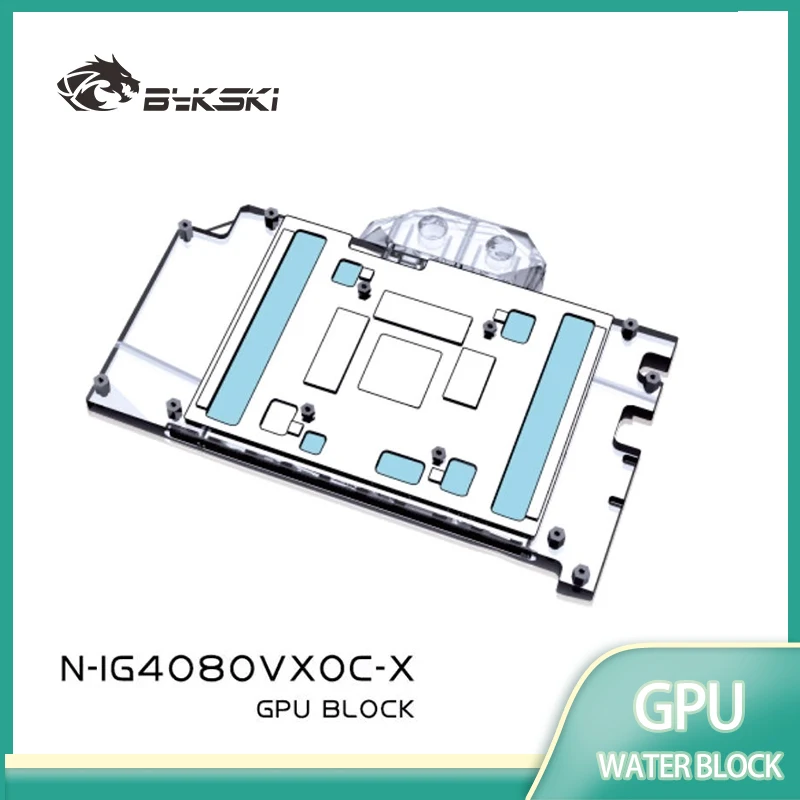 Bykski製 GPUブロック。Colorful IGame - Rtx 4080 Water Cooling Block のレビューと価格