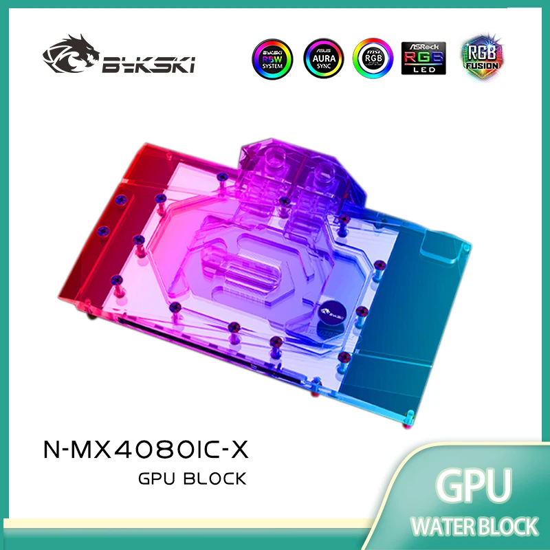 Bykski製 GPUブロック、MAXSUN RTX 408 - Rtx 4080 Water Cooling Block のレビューと価格